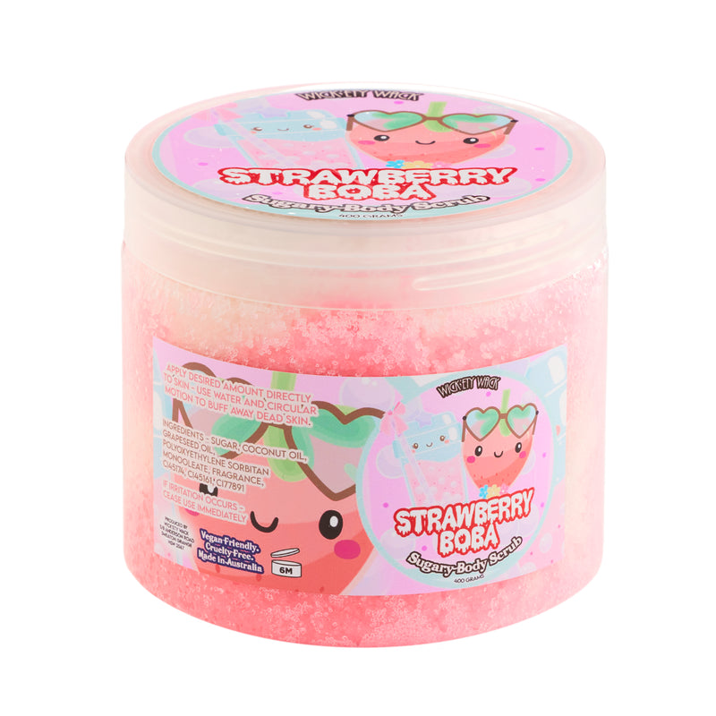 Strawberry Boba Sugar Scrub